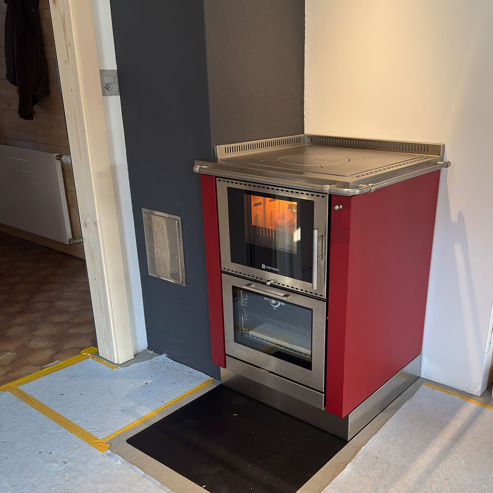 Holzherd, Holzkochherd, Pertinger, Ofen Welten Küblis